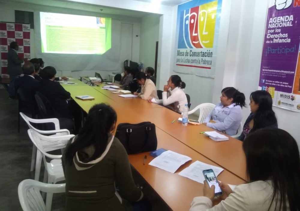 MCLCP de la región Amazonas aprueba la propuesta PNDIS- MIDIS | MCLCP